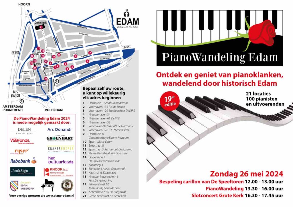 Pianofestival in Edam