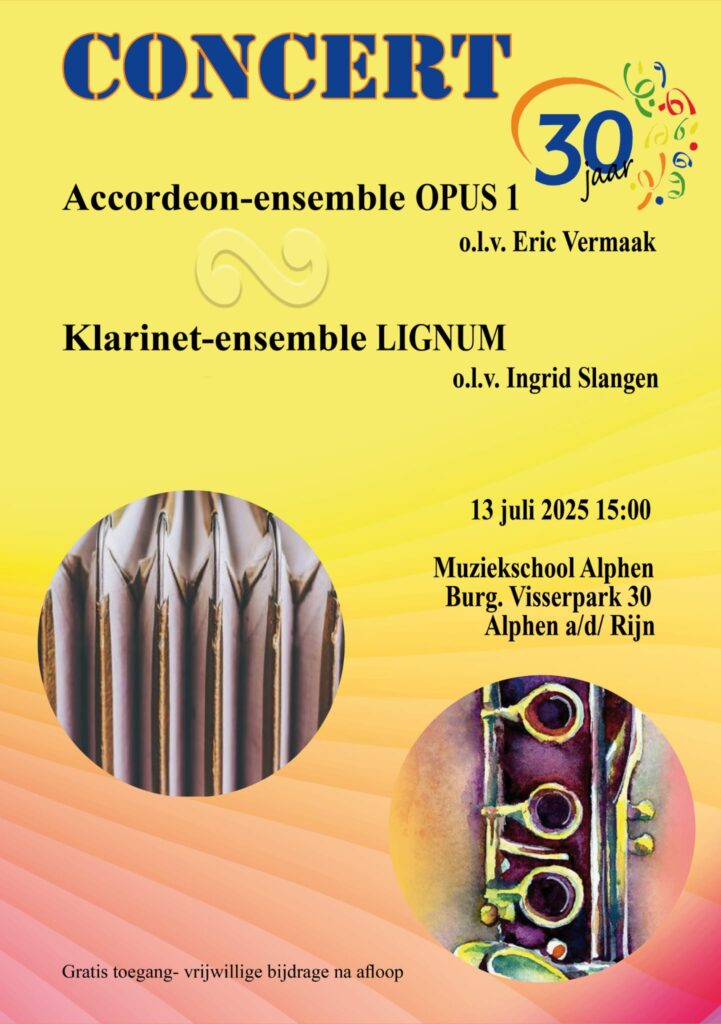Opus 1 Jubileumconcert