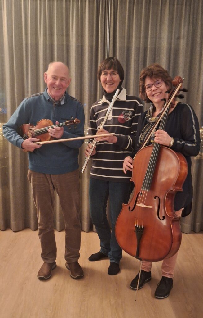 Trio Albaniana Fluit viool cello