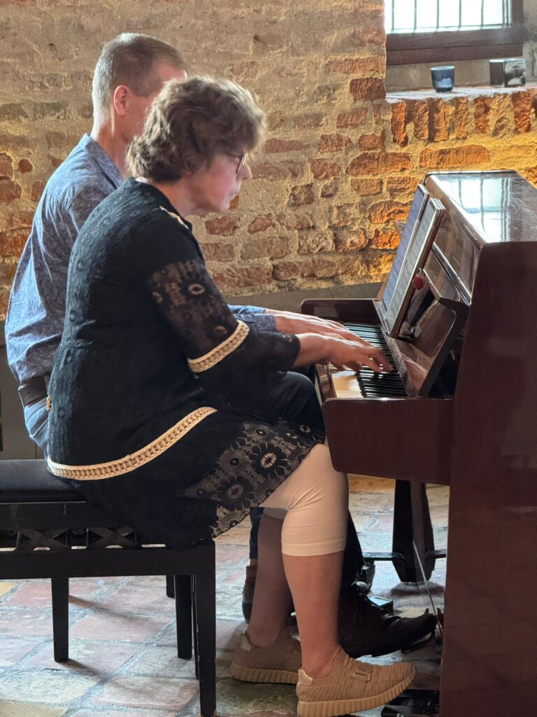 Bargiel tijdens het pianofestival in Culemborg
